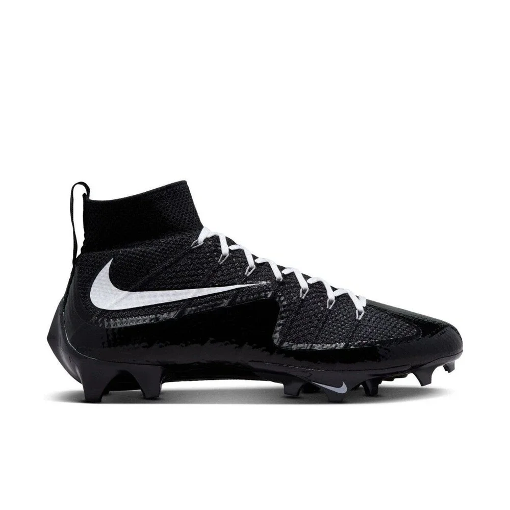 Mens Sz 10 Nike Vapor Edge 360 Untouchable Football Cleats Blk White